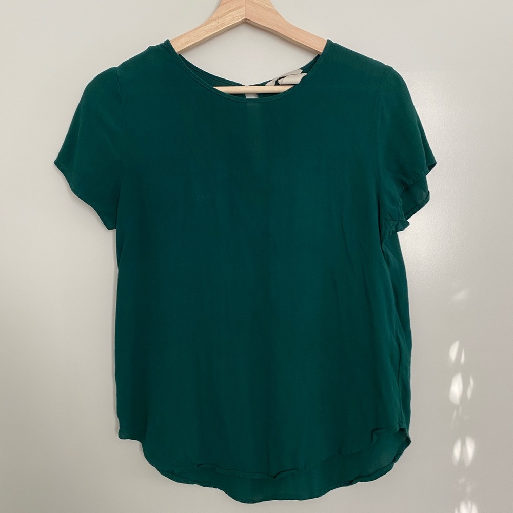 Emerald blouse